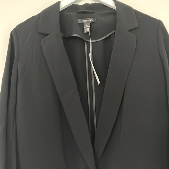 Style & Co Black Blazer, Medium - Picture 2 of 12